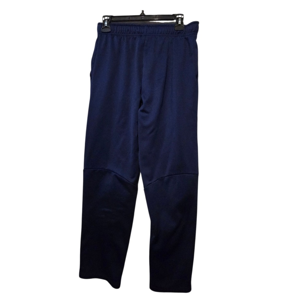 Nike Dri Fit Sweatpants Mens MED Blue  Pockets Basketball Sports Workout Running